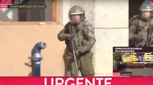 Corresponsales de TN fueron heridos por carabineros en Chile: "Tiran a cualquier lado"
