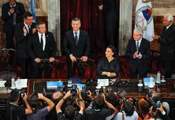 Macri en el Congreso: "No escuchen a los que no hacen autocrítica"