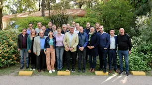 Claudio "Chiqui" Tapia se reunió con intendentes y presentará el Mundial Sub 20 con Sergio Massa