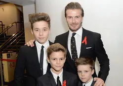 El hijo mayor de David Beckham debutó como modelo