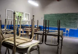Aulas vacías en todo el país por el paro docente