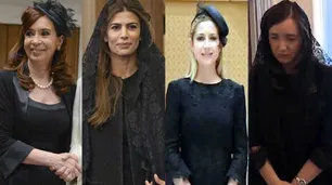 Por qué Villarruel, Cristina Kirchner, Awada y Yañez se vistieron de negro ante el Papa