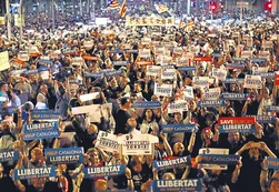Los independentistas se preparan para una resistencia ciudadana ‘a lo Gandhi’