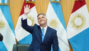 Martín Llaryora juró como gobernador con ejes en austeridad, seguridad, salud y educación