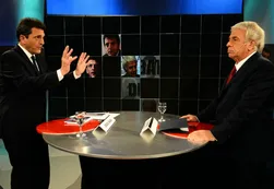Duro cruce de chicanas en el debate entre Massa y De la Sota