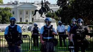EEUU: el ejército tuvo que custodiar la Casa Blanca por las protestas