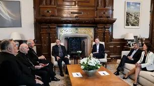 Macri recibió a la Iglesia antes de la Navidad: "Tenemos meses duros por delante"