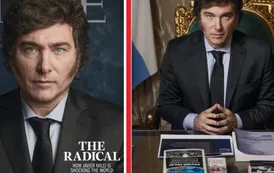 Javier Milei llegó a la tapa de la revista Time: "El radical que sacude al mundo"