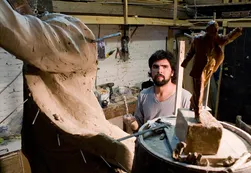 El Néstor de bronce: su autor cuenta cómo se hizo la obra
