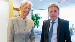 A días de un nuevo desembolso, Nicolás Dujovne se reunió con Christine Lagarde