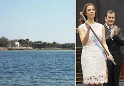 Denuncian que los Zamora tienen una costosa mansión con isla privada