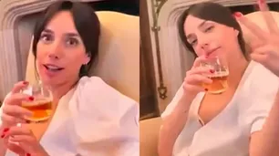 Más de Alberto Fernández: difunden un video de amor y cerveza con Tamara Pettinato en Casa Rosada