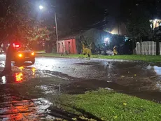 Alerta naranja en Santo Tomé: cayeron 200 mm de lluvia en 48 horas y desbordó el arroyo Picardía