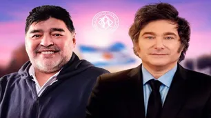 El Gordo Dan publicó que "Maradona es Milei" y Dalma lo cruzó: "Sacá eso ya"