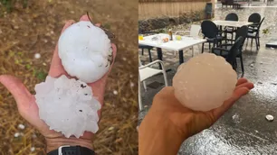 Impactantes videos de la trágica tormenta de granizo en España: murió una beba de un año