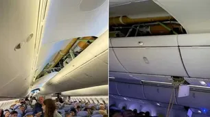 Tremenda turbulencia en un vuelo de Madrid a Montevideo: "niños volando", un hombre en el compartimento superior y 30 heridos