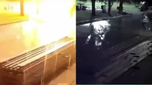 Un rayo impactó a un joven en San Luis: sobrevivió con quemaduras en el 20% del cuerpo
