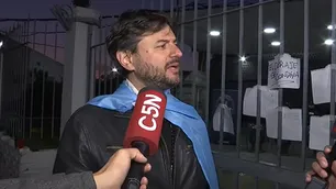 Liberaron a Grabois en Lugano: "No hay que tener miedo y enfrentarlos..."