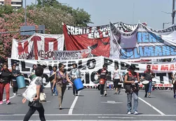 Reclamo, corte, acampe y caos en plena 9 de Julio