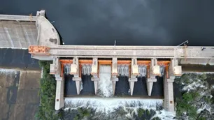 Córdoba: el Embalse Cruz del Eje superó el nivel de vertedero