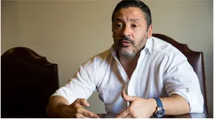 Gustavo Menéndez, intendente de Merlo con licencia, fue a Marruecos a jugar un torneo de fútbol