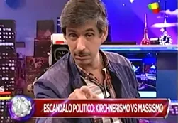 Alex Freyre, al borde del ridículo en un programa de televisión