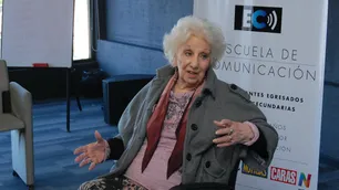 Estela de Carlotto: "Los nietos ya son adultos, ahora buscamos también a los bisnietos"