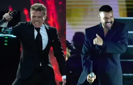 Luis Miguel y Ricky Martin coinciden en la escena de España y sus fans deliran