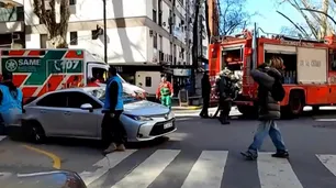 Cómo quedó la oficina donde explotó el paquete enviado a Nicolás Pino en La Rural