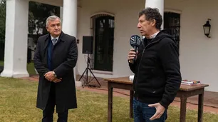 En medio de los cierres, Posse recibió a Gerardo Morales