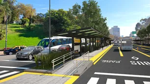 La Ciudad de Buenos Aires inauguró la extensión del Metrobus del Bajo hasta La Boca
