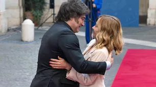 Javier Milei se reunió con Giorgia Meloni luego de participar en la firma de un acuerdo con la empresa petrolera ENI