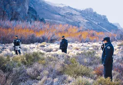 Un gendarme habló de un cuerpo "flotando" en el río Chubut