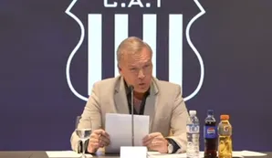 Fassi: "Expreso públicamente unas disculpas al presidente de AFA, Claudio 'Chiqui' Tapia"