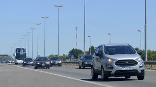 Fin de semana largo: hubo un 14% más de autos hacia la Costa que el año pasado