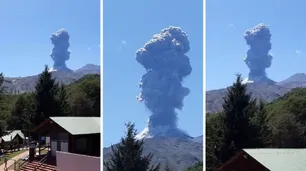 Video | Impresionante actividad volcánica en los Nevados de Chillán, en Chile