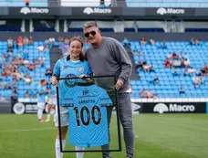 'Colo' Arrieto: del mural en el Gigante de Alberdi a la Selección argentina