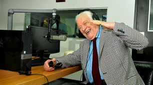 Héctor Larrea en Perfil: "Mientras tenga energía, trabajaré"