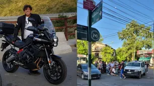 El actor "Huevo" Müller, asaltado por motochorros: quiso defenderse pero le robaron la Kawasaki