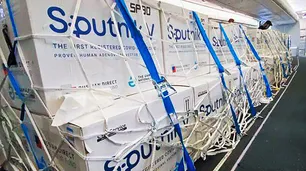Más vacunas Sputnik V: parten a Rusia dos nuevos vuelos de Aerolíneas Argentinas