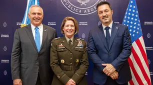 La jefa del Comando Sur de EEUU se reunió con Nicolás Posse y Luis Petri antes de viajar a Ushuaia