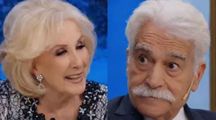 Sexy a los 98, Mirtha Legrand 'beboteó' en su Mesaza con Jorge Asís: "Vos eras muy mujeriego... ¿Yo te gusto?"