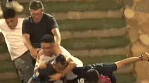 Sebastián Villa enloqueció a todo River y 'Pity' Martínez intentó pegarle en el camino a los vestuarios