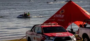 Continúa la búsqueda del turista desaparecido en un lago de Córdoba
