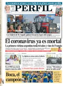 La tapa del Diario PERFIL de este domingo 8 de marzo