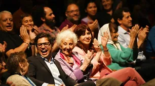 Cristina Kirchner y Axel Kicillof se reencontraron en un acto de Abuelas de Plaza de Mayo