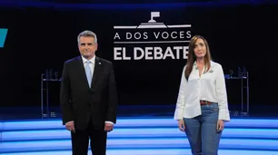 Villarruel vs Rossi: "Sangre de pato tenés si no te indignas", acusaciones de "mentiras" cruzadas en el arranque del debate