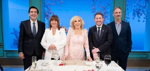 Mirtha preguntó a Melconian de los audios: "No importa si es mi voz, es mentira total, no solo el contenido, la fábula”