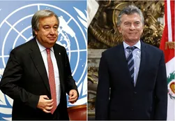 Macri se reúne con Guterres, Secretario General de Naciones Unidas