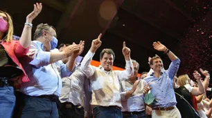 Acto en Ferro: UCR "volvió a la cancha" con la ilusión de "liderar la Argentina"